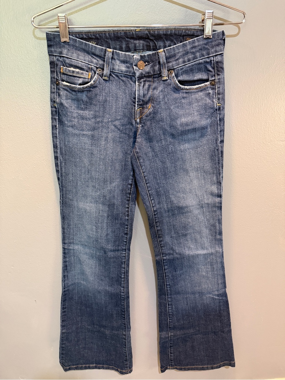 Citizens Of Humanity Faded Blue Flare Jeans Sz 26